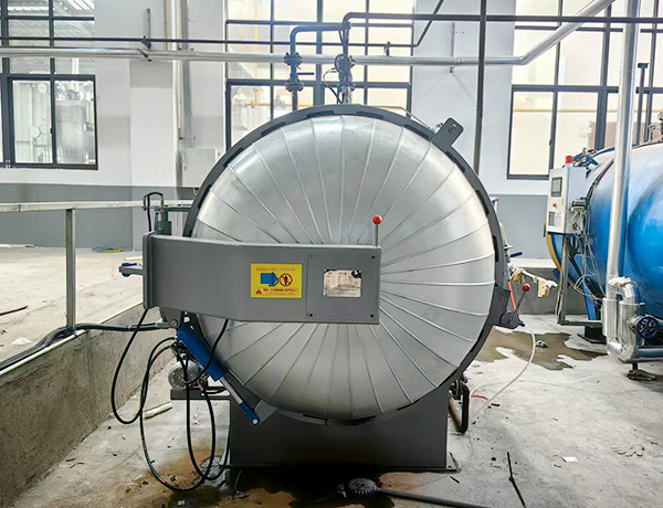 侧开门电空气硫化罐