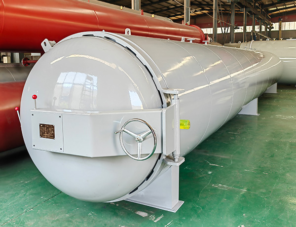 性能稳定纺织胶管硫化罐